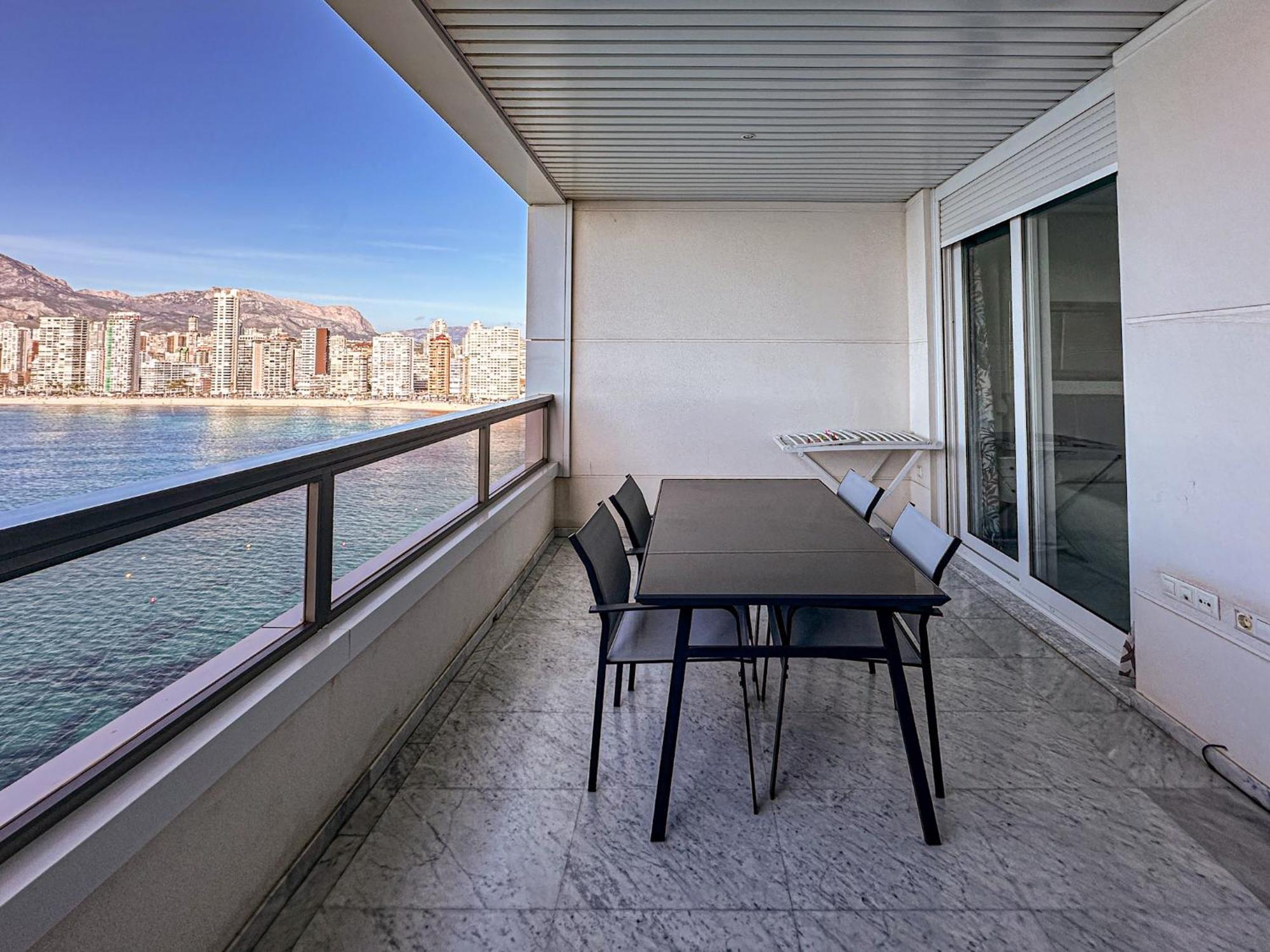 Gemelos 28 Balcon Al Mediterraneo Benidorm Bagian luar foto